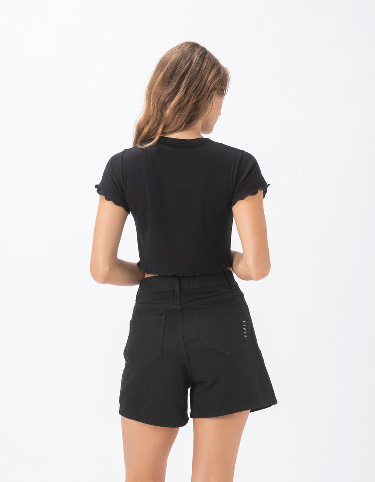 Thanks Lettuce Edge Tee Black