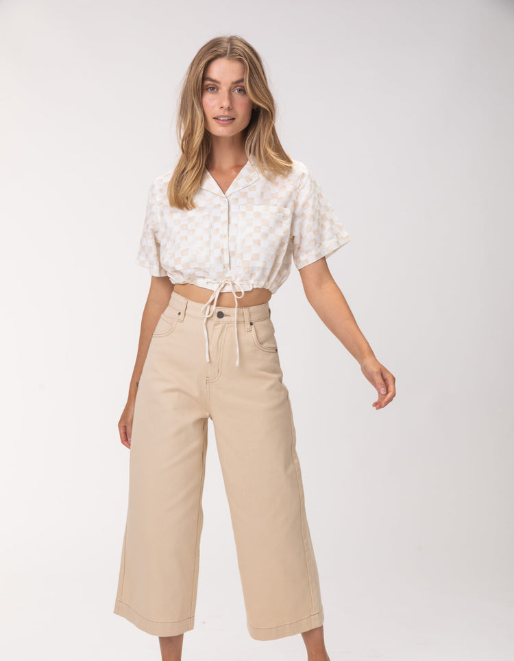 Safari Tie Top