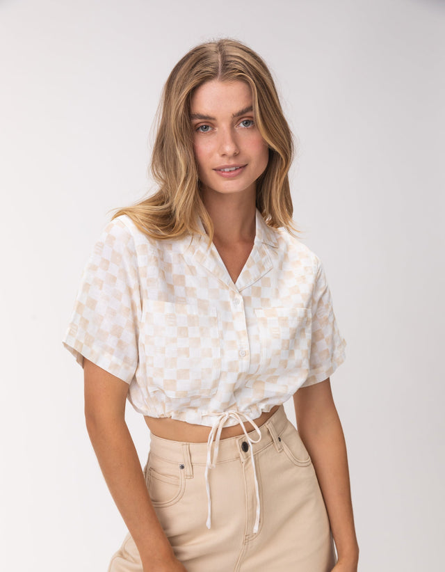Safari Tie Top