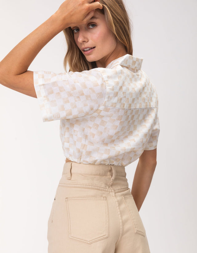 Safari Tie Top