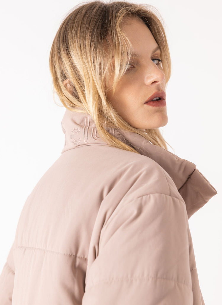 Porter Puffer Jacket Rose