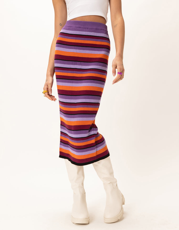 Knit Midi Skirt