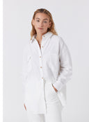 Havana Shirt White Linen