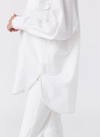 Havana Shirt White Linen