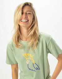 Cockatoo Sunday Tee Jade