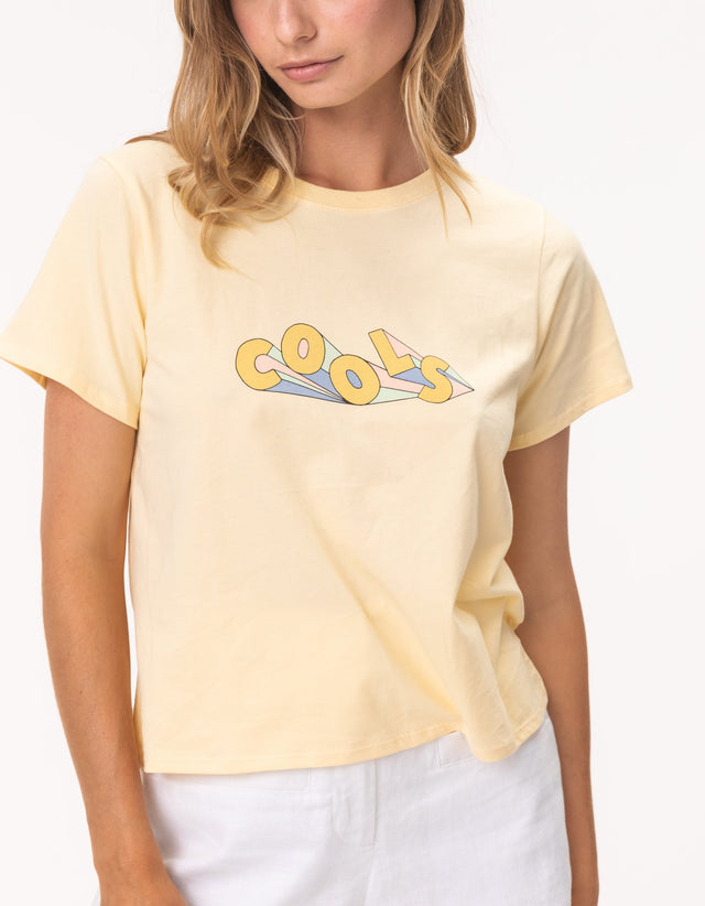 Pop Art Real Tee Lemon