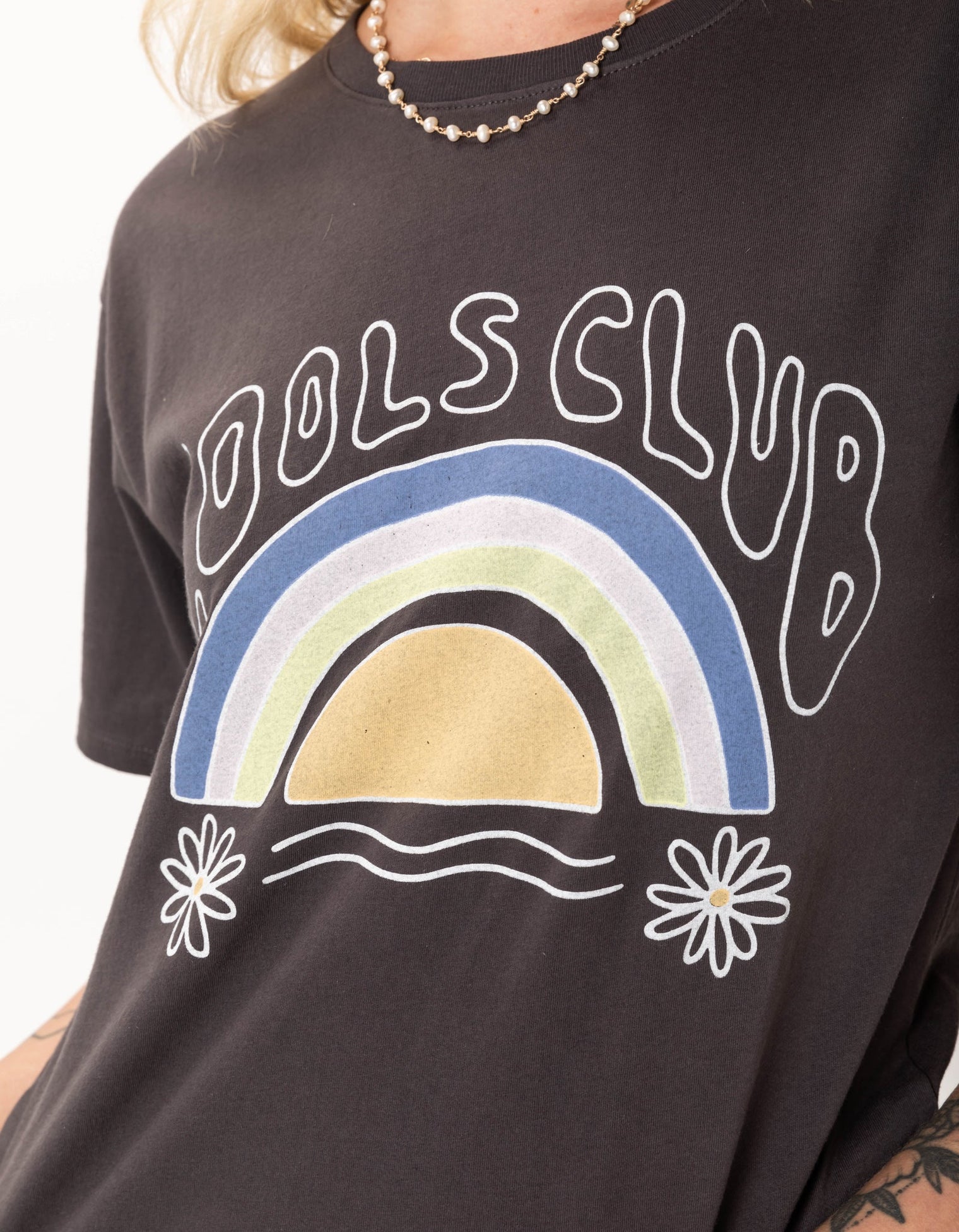 70's Cropped Club Tee