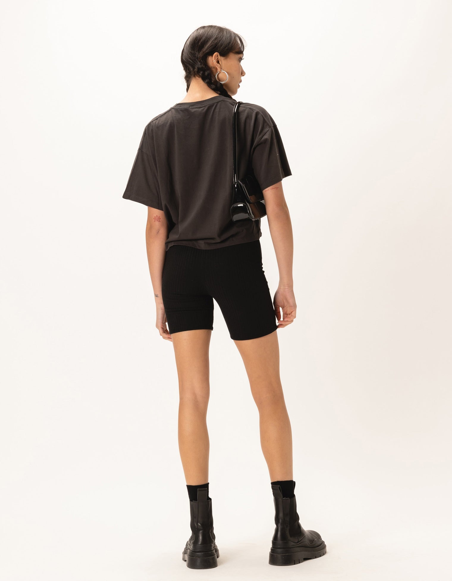 Dreamer Boxy Tee Black