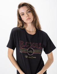 Vintage Club Sunday Tee Black