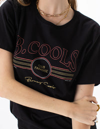 Vintage Club Sunday Tee Black