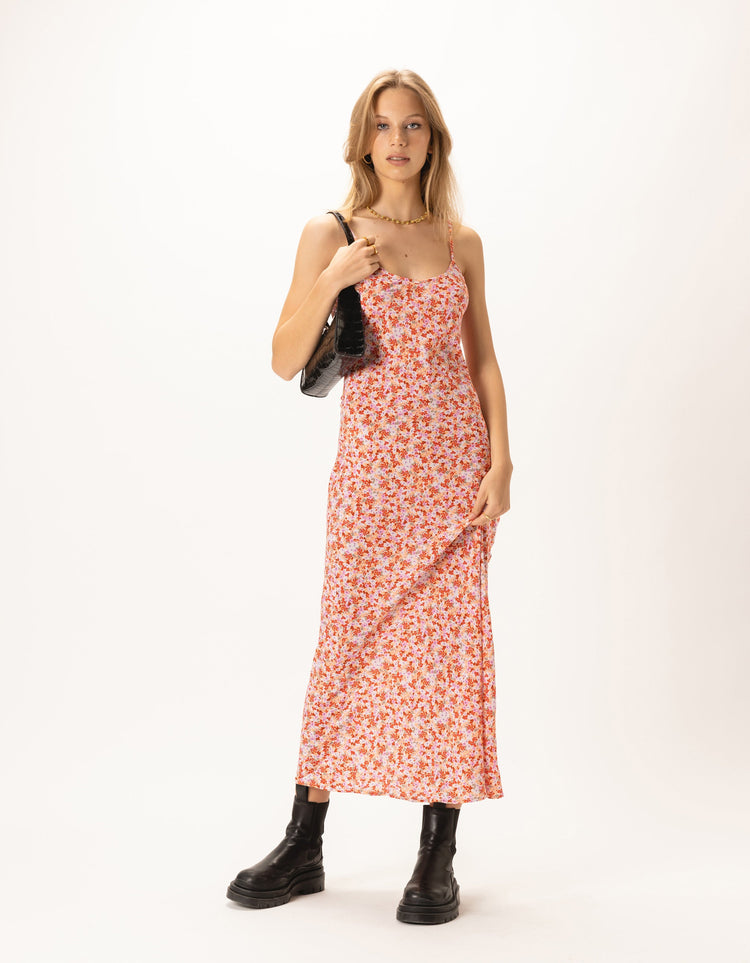 Slip Midi Dress