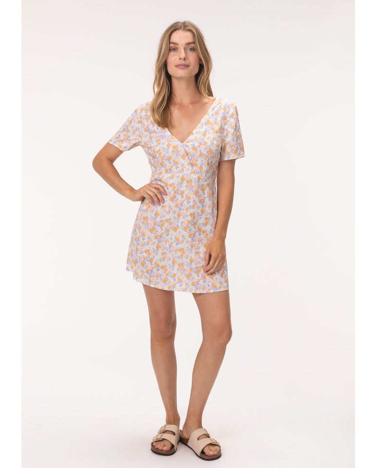 Wrap Mini Dress