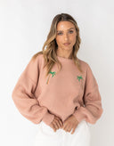 Panama Crew Knit Blush