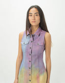 Denim Dress Tie Dye