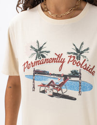 Poolside Sunday Tee Oatmeal