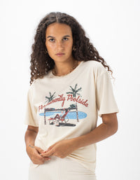 Poolside Sunday Tee Oatmeal