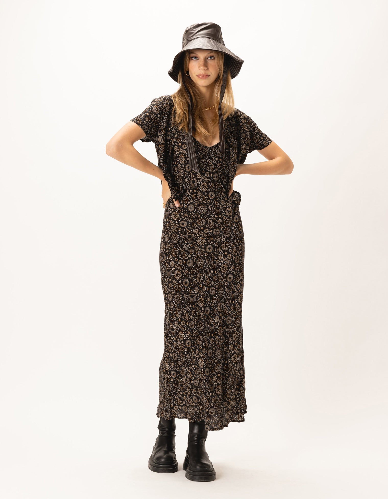 Slip Midi Dress