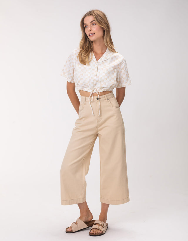 Safari Tie Top