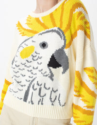 Cockatoo Crew Knit Natural