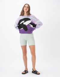 Crew Knit Orca Lilac