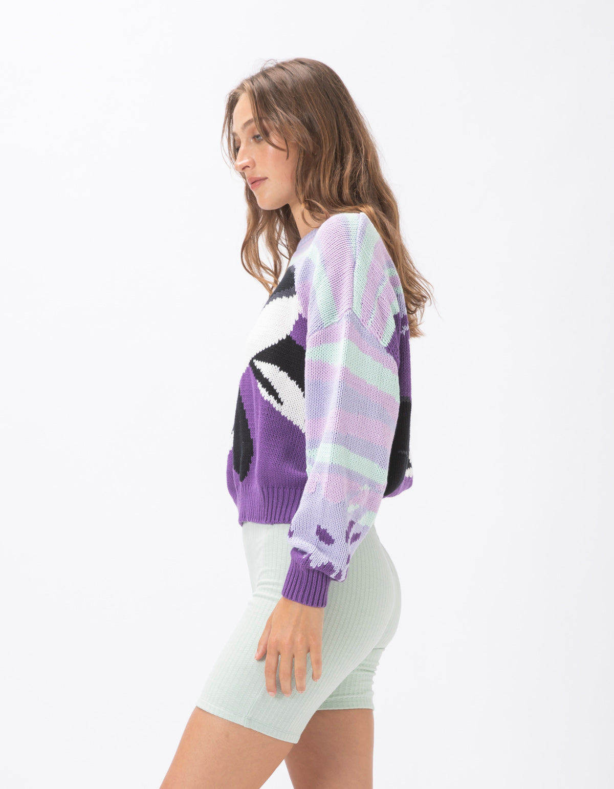 Crew Knit Orca Lilac