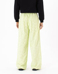 Cools Resort Pants Lime Jacquard