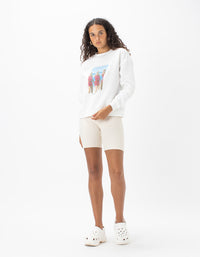 Sun Lover Sweat White