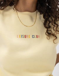 Leisure Embro Sweat