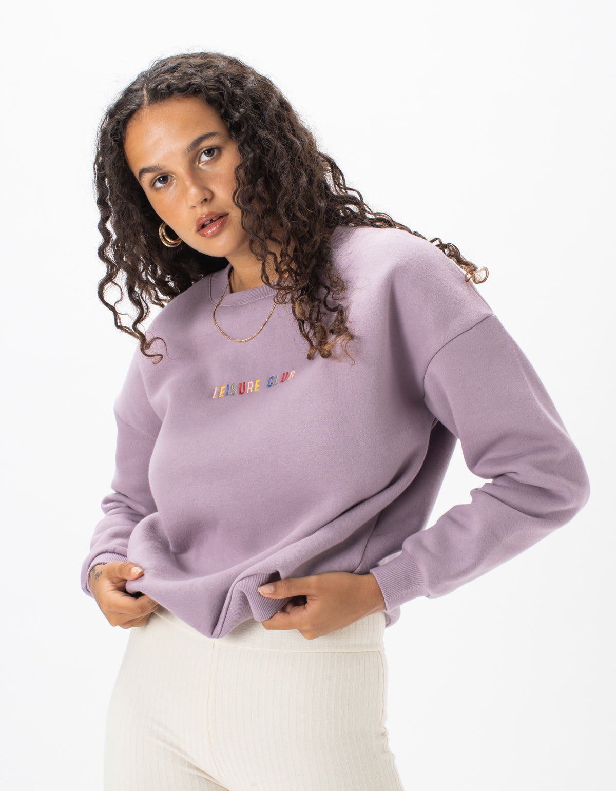 Leisure Embro Sweat