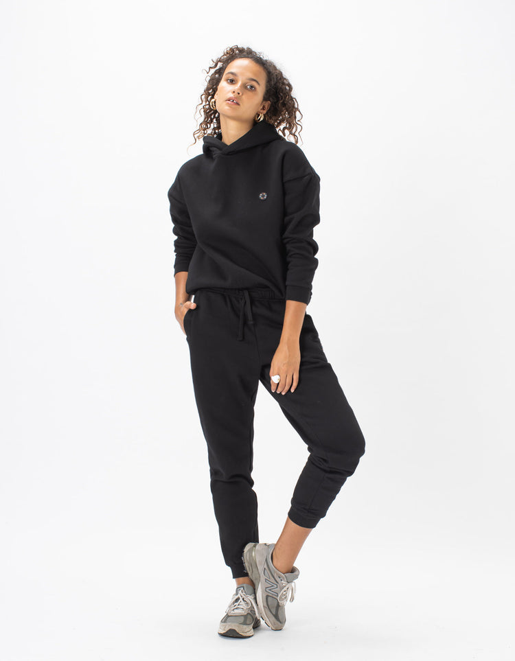 Badge Hood Sweat
