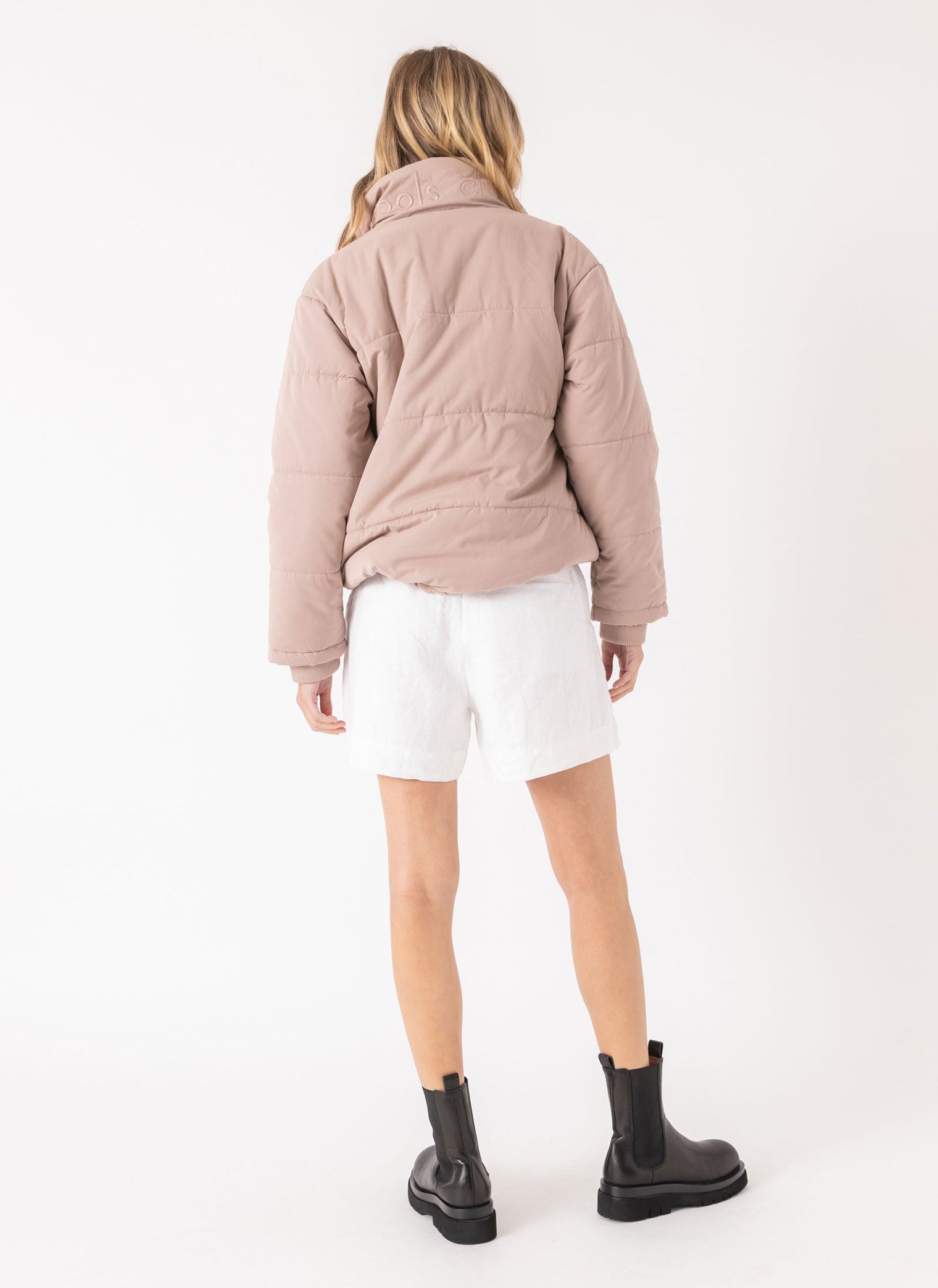 Porter Puffer Jacket Rose