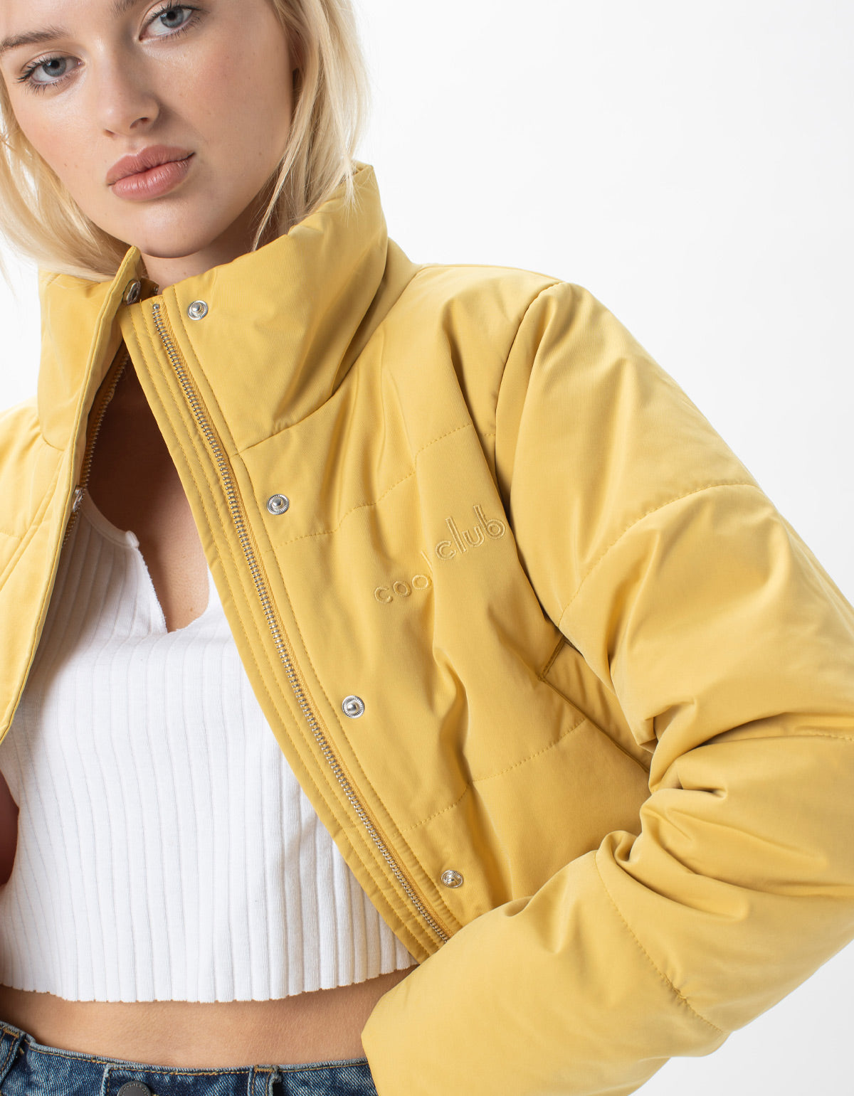 Puff Club Crop Jacket