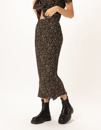 Slip Midi Skirt