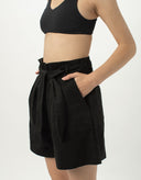 High Rise Pleat Short