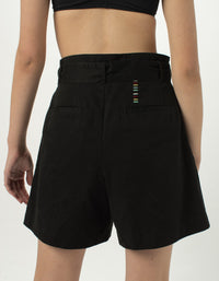 High Rise Pleat Short