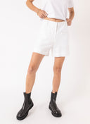 Caribbean Short White Linen