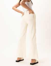 High Rise Flare Jean Cord