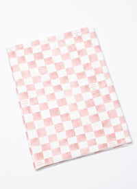 Poolside Towel Pink Checker